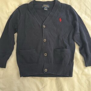 Polo by Ralph Lauren Kids Dark Blue Cardigan